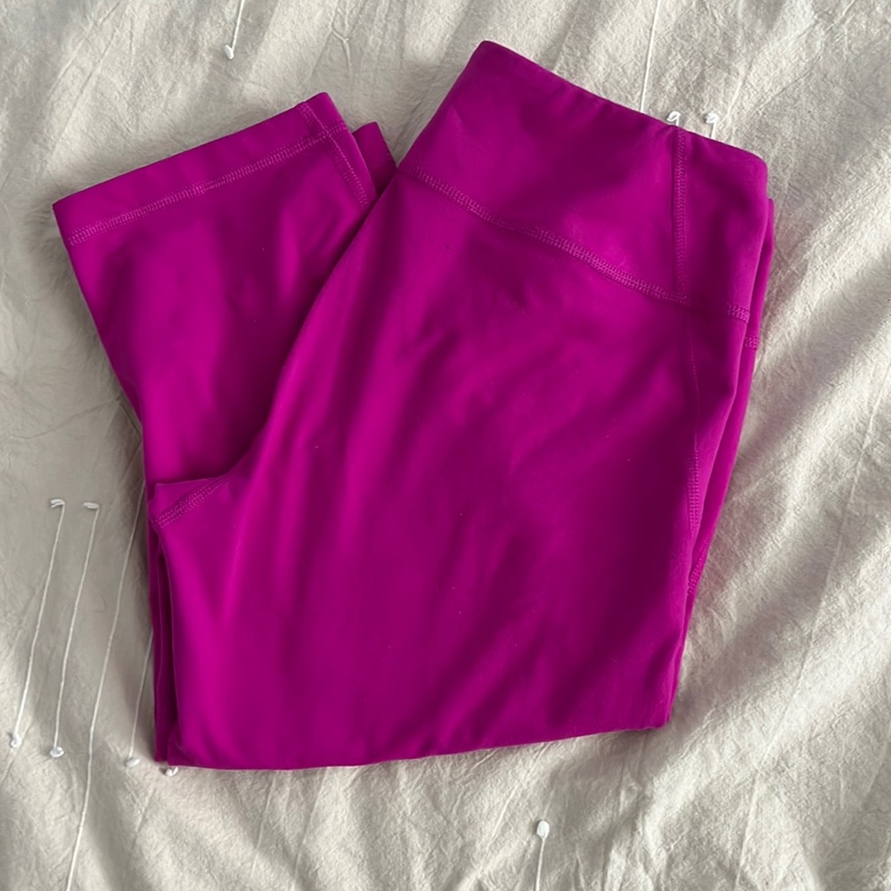 Zella Hot Pink Capri Leggings